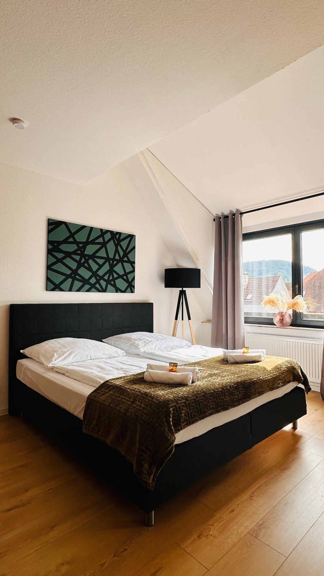 Amao-Green I 90Qm I Penthouse Maisonette Mit Rooftop I City Center I King-Size Betten ลาร์ ภายนอก รูปภาพ