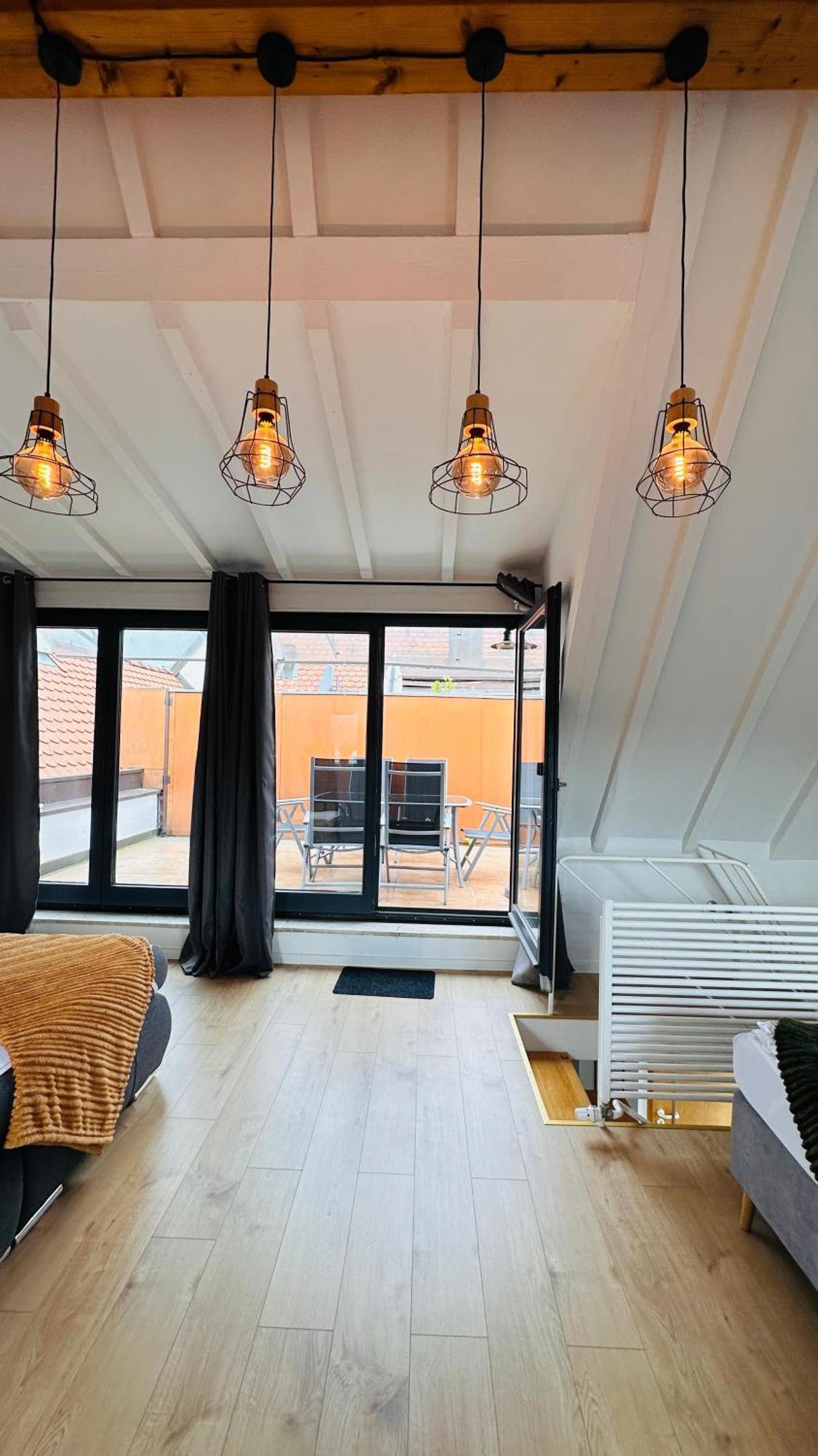 Amao-Green I 90Qm I Penthouse Maisonette Mit Rooftop I City Center I King-Size Betten ลาร์ ภายนอก รูปภาพ